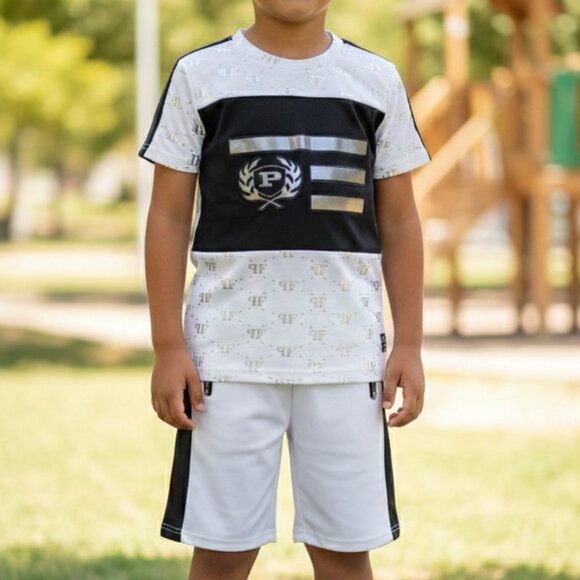Phat Farm Other - Boys Phat Farm 2 Piece Short set, size 8